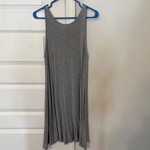 Old Navy Gray Sleeveless Dress